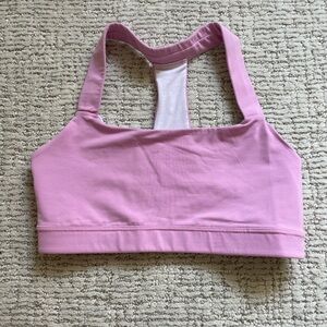 Pink Sports Bra